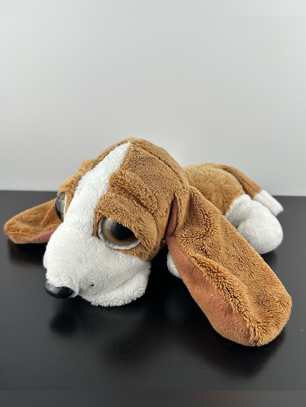 Russ Berrie Rare Lil Peepers Sniffy Basset Hound Puppy Dog 10” Plush Peeper